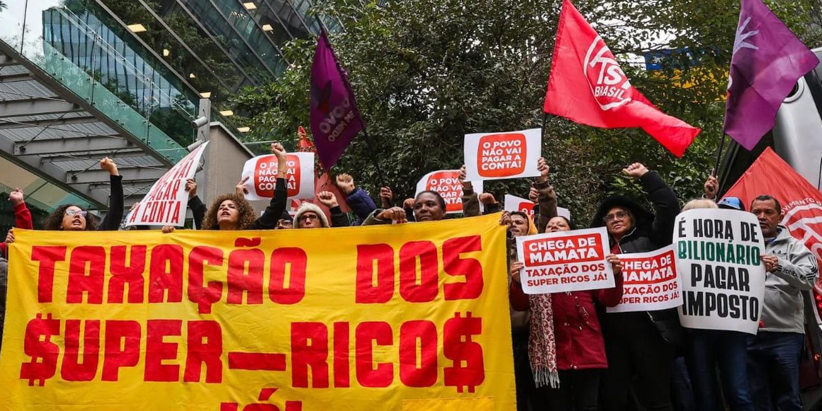 Ricos concentram 27% da renda e pagam menos imposto no país