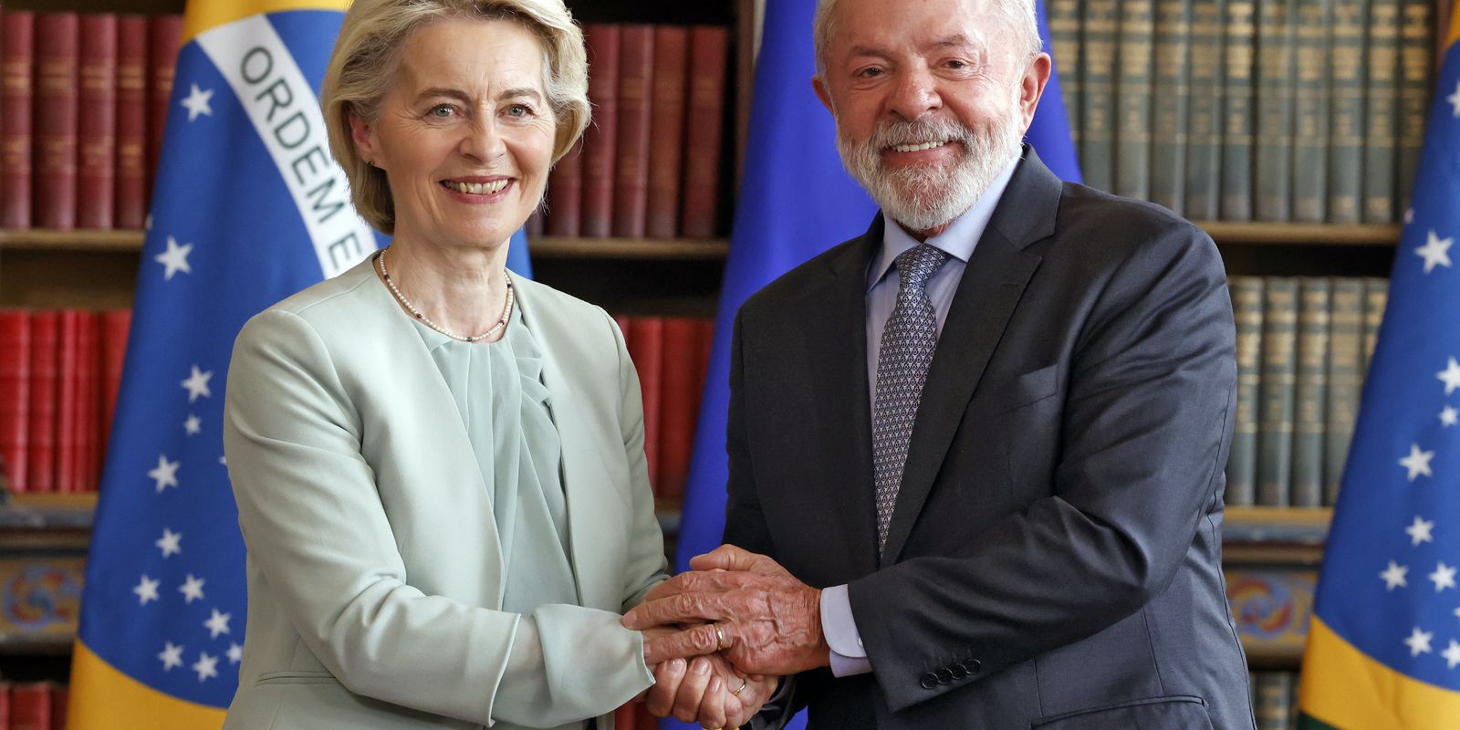 Lula e Ursula destacam que acordo Mercosul-UE beneficiará a todos Lula e Ursula destacam que acordo Mercosul-UE beneficiará a todos