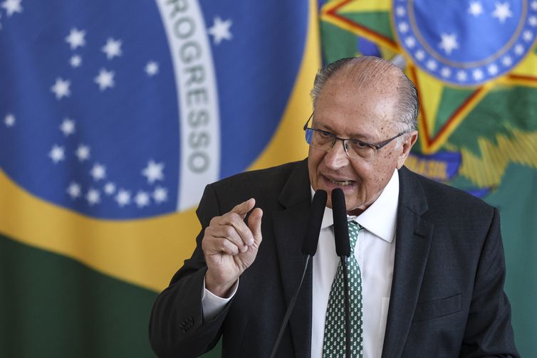 Marcelo Camargo/Agência Brasil Brasília (DF), 30/06/2026 - O presidente da República em exercício, Geraldo Alckmin, durante o lançamento do Plano Safra 2026/2027, no Palácio do Planalto. Foto: Marcelo Camargo/Agência Brasil