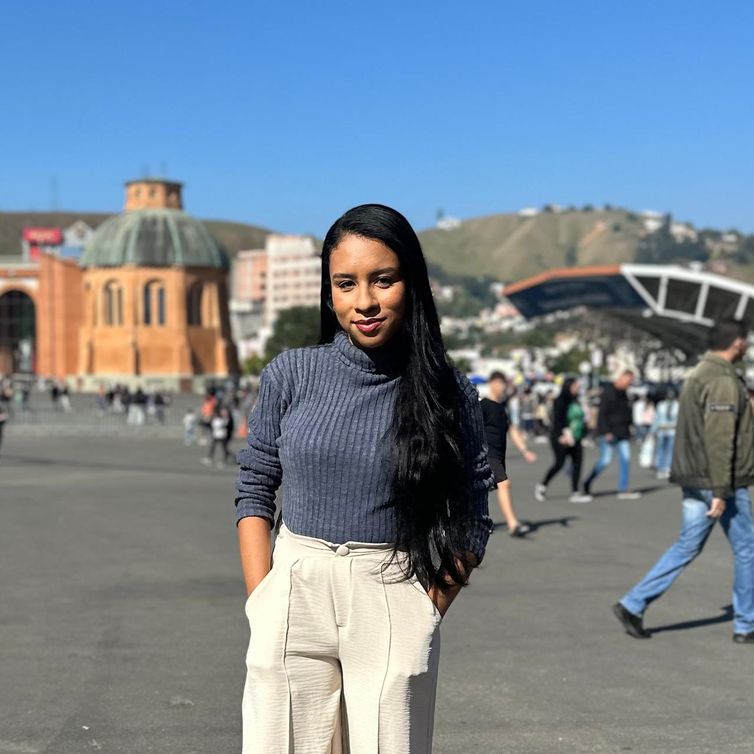 Foto: Acervo de família Franciele Silva vive na comunidade de Rio dos Macacos. Foto: acervo de família