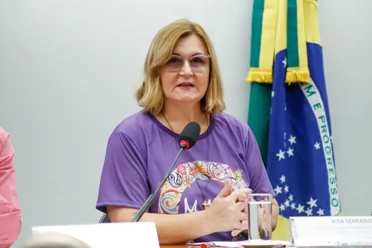 Brasília (DF), 28/08/2018 - Rita Serrano - presidenta do Diap, durante audiência da Comissão de Trabalho, de Administração e Serviço Público (CTASP). Foto: Elaine Menke/Câmara do Deputados
